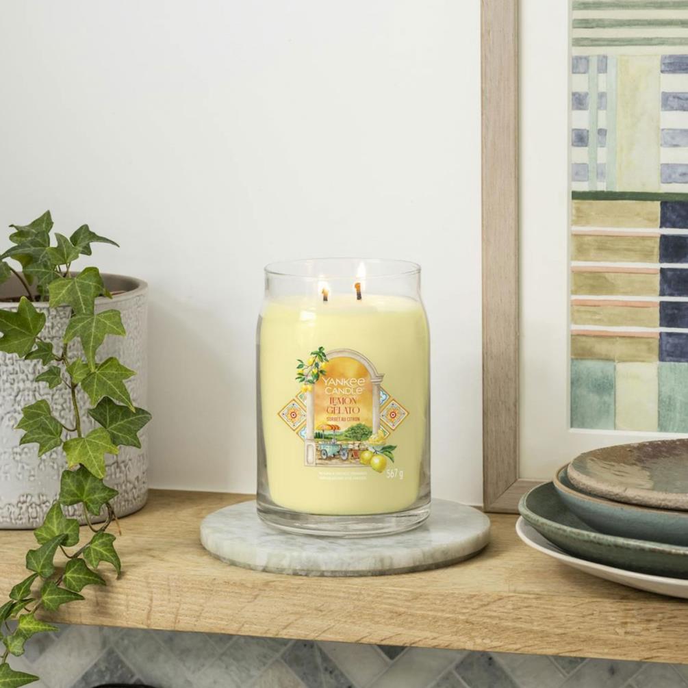 Yankee Candle Lemon Gelato Large Jar Extra Image 2